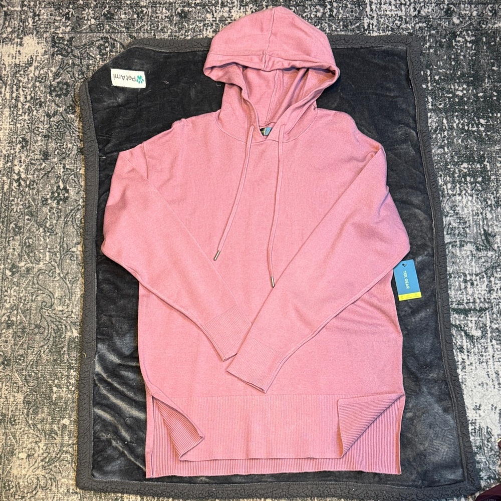 TEK GEAR tunic hoodie sweater